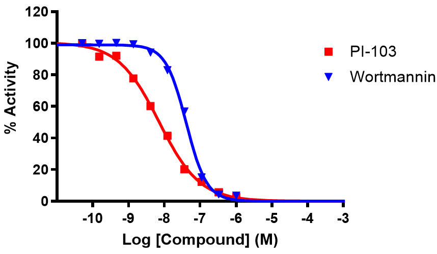 Reference compound IC50 for DNA-PK