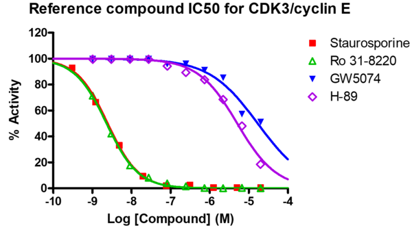 Reference compound IC50 for CDK3/Cyclin E