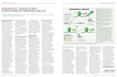 Thumbnail Advertorial - Epigenetic Targets are a Rich Vein of Original Drugs