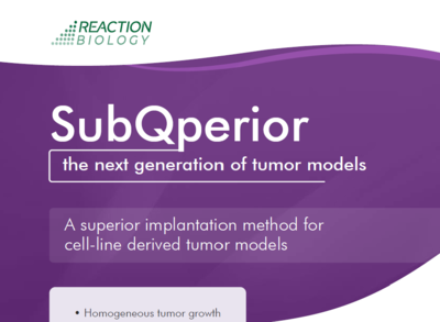 White paper subQperior: the next generation of syngeneic tumor models