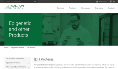 Recombinant IDH Proteins