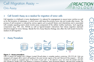 Cell Migration: Oris Assay