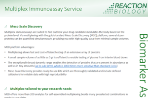 Multiplex Immunoassay Service